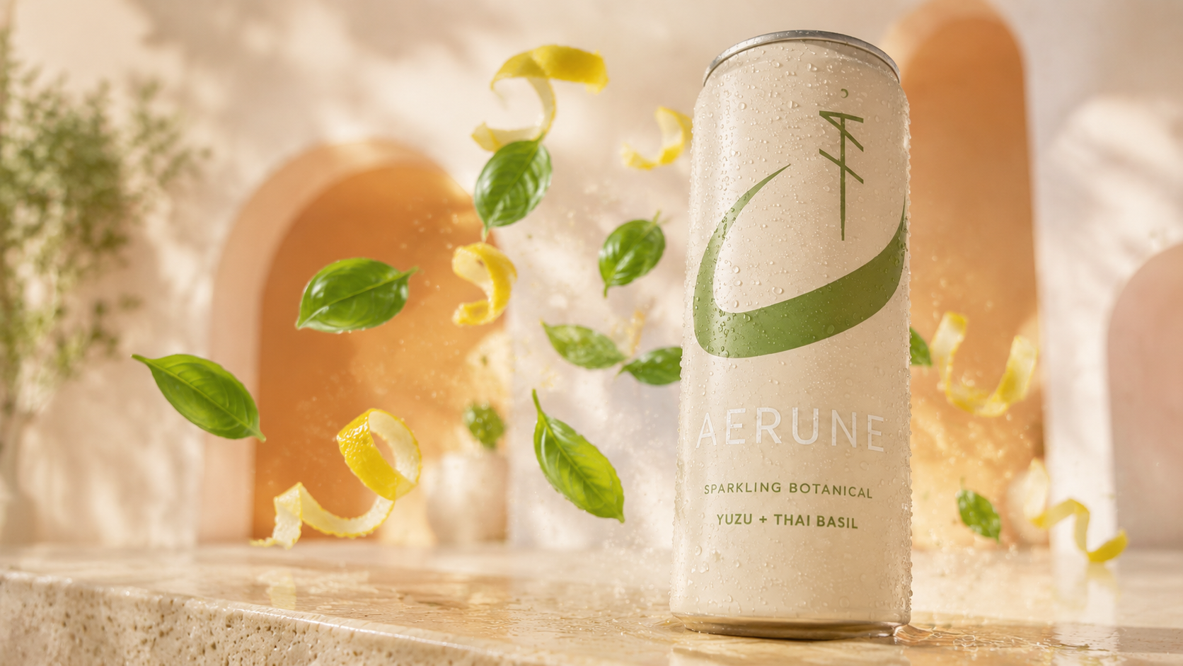 AERUNE Yuzu + Thai Basil — plan produit