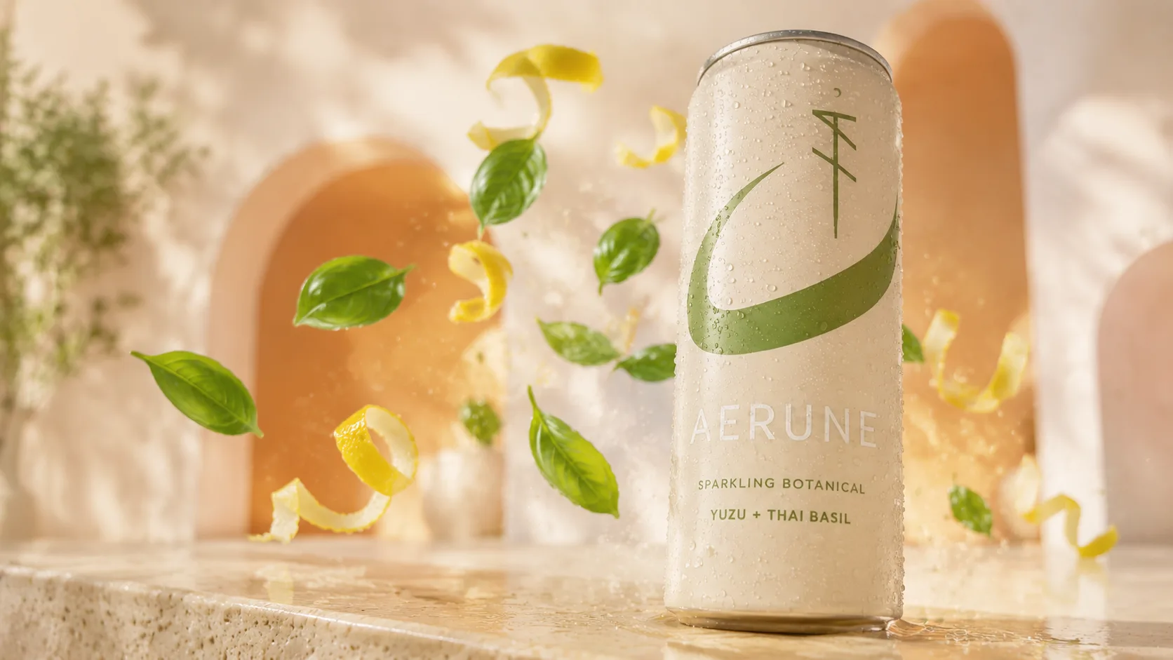 AERUNE Yuzu + Thai Basil — plan produit